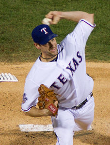 Cliff Lee of the Rangers